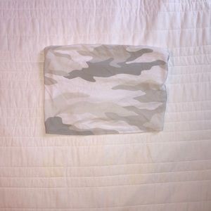 Camo tube top